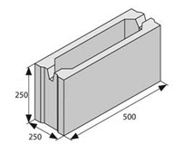 BEST ZTRACENÉ BEDNĚNÍ 25 výška 250mm, přírodní v.250/š.250/d.500 BEST ZTRACENÉ BEDNĚNÍ 25 výška 250mm, přírodní v.250/š.250/d.500